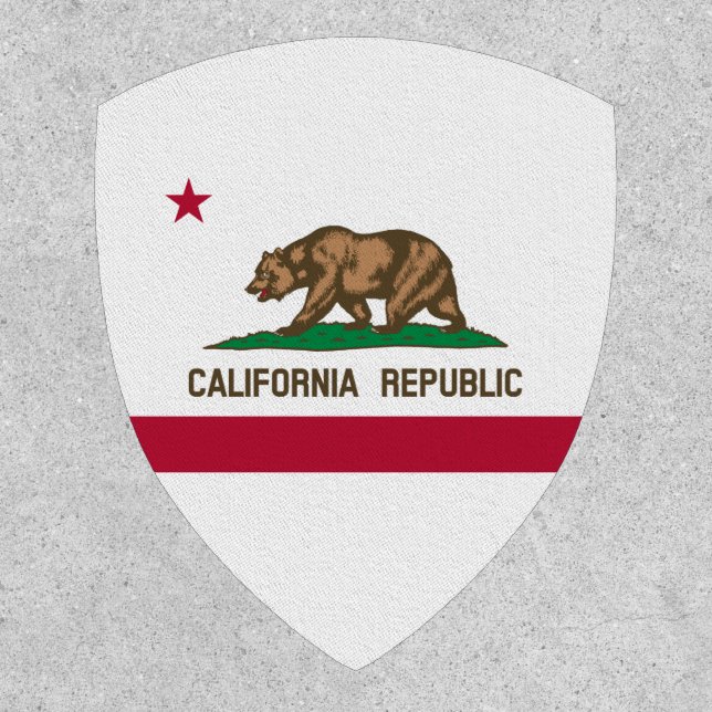 Californian Flag, Flag of California Patch (Front)