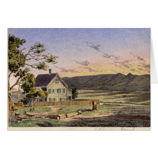 Californian Ranch Cards (Front Horizontal)