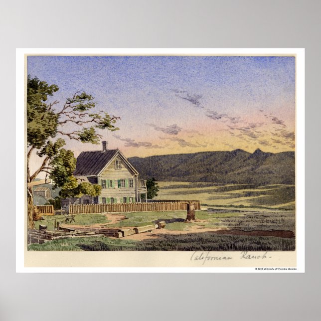 Californian Ranch Poster (Front)