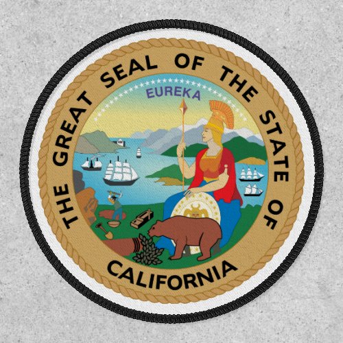 Californian Seal California Patch