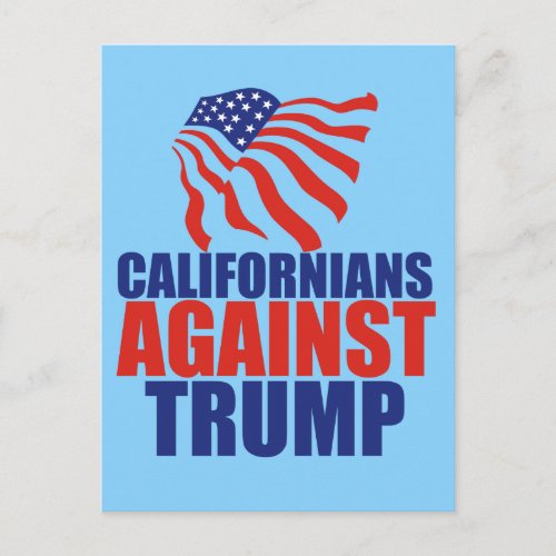 Californians Against Trump Postcard