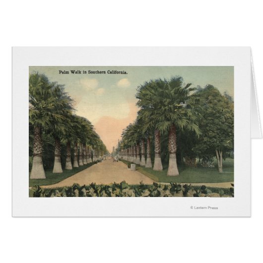 CaliforniaPalms Alongside Road Cards (Front Horizontal)