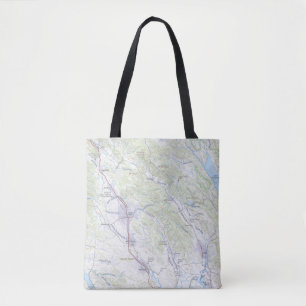 California's Napa & Sonoma Wine Country Tote Bag