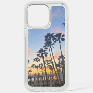 California's Oceanside Beach Orange Sunset iPhone 15 Pro Max Case