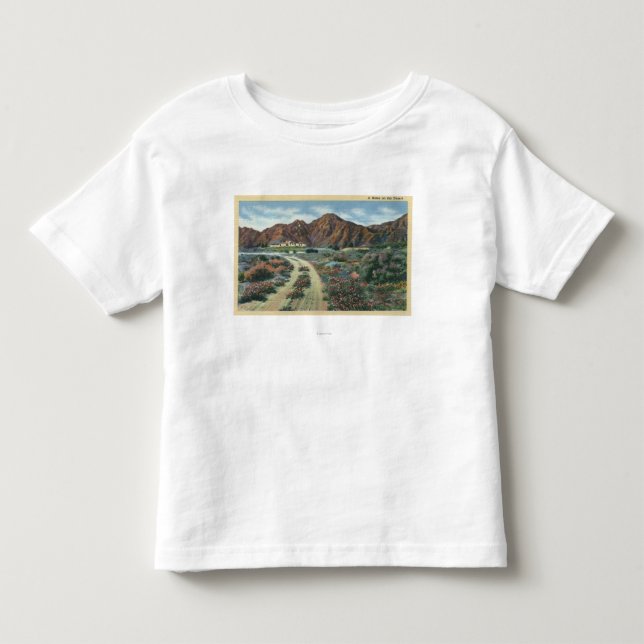 CaliforniaScenic Desert View of Residence Toddler T-shirt (Front)