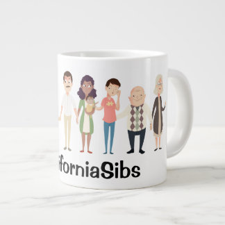 CaliforniaSibs jumbo mug