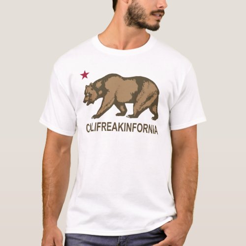 Califreakinfornia T_Shirt