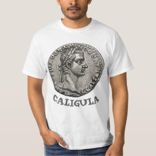 Caligula Roman Emperor 🏛️ Gaius Caesar Old Coin T-Shirt