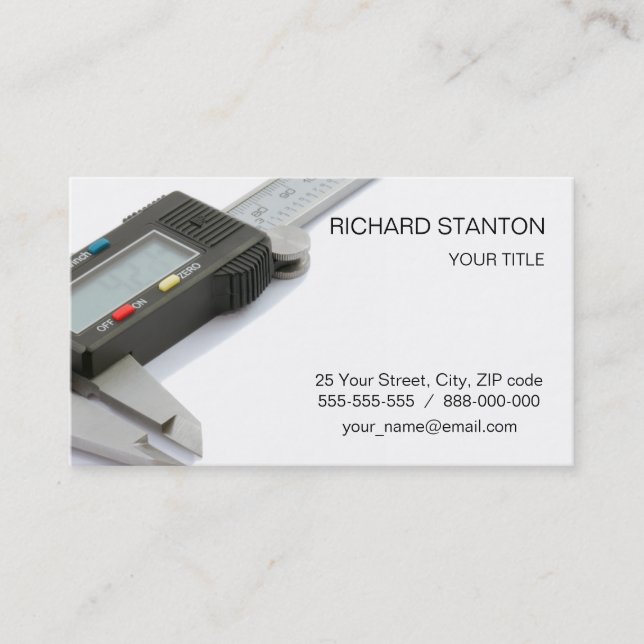 Caliper Business Card (Front)