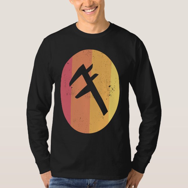 Caliper  Distressed Retro Engineer's Tool T-Shirt (Front)