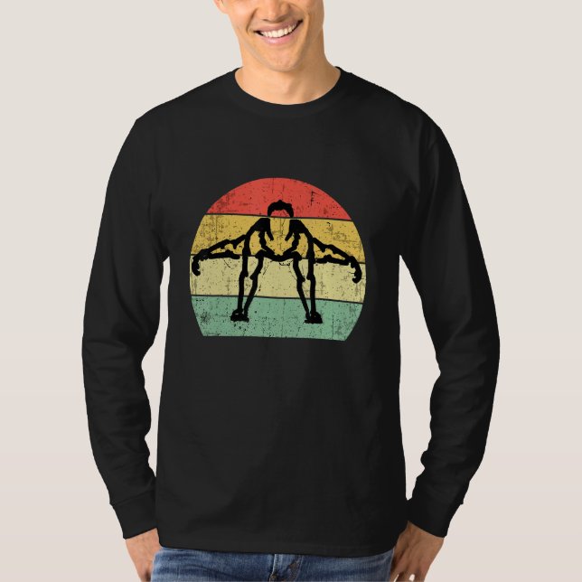 calisthenics body weight dips pull up bars calisth T-Shirt (Front)
