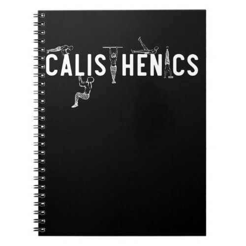 Calisthenics Bodyweight Muscle Body Training Notebook
