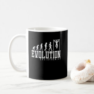 Calisthenics Evolution Coffee Mug