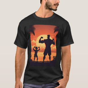 Calisthenics Exercise Enthusiasts Father And Son D T-Shirt