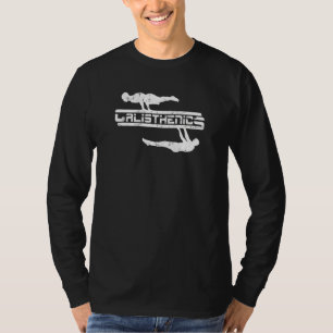 Calisthenics Front Lever Planche Exercises Street  T-Shirt
