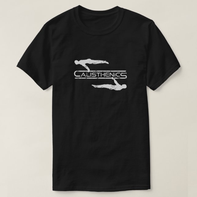 Calisthenics Front Lever Planche Street Workout T-Shirt Zazzle