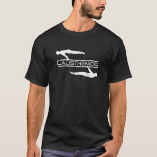 Calisthenics Front Lever Planche Street Workout T-Shirt