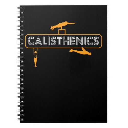 Calisthenics Training Bodyweight Workouts Notebook