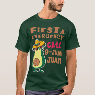 Call 9 Juan Juan Cute Avocado Seed Butt T-Shirt