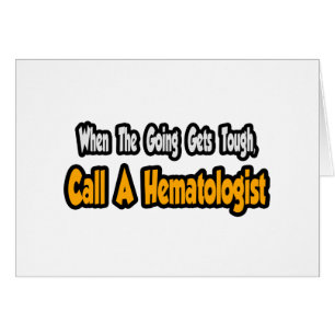 Call a Hematologist Cards