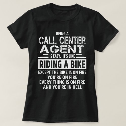 Call Center Agent T_Shirt