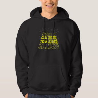 Call Center Team Leader Cool Galaxy Job Hoodie