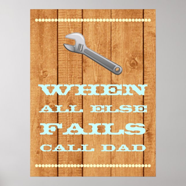 Call Dad Poster (Front)
