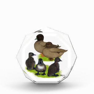 Call Duck Khaki Family Acrylic Award