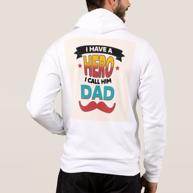 Call Him Dad  Hoodie  Stylish (Back)