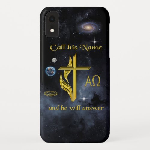 Call his name iPhone XR case
