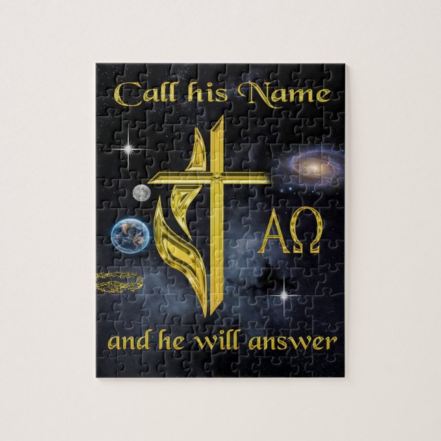 Call his name jigsaw puzzle (Vertical)