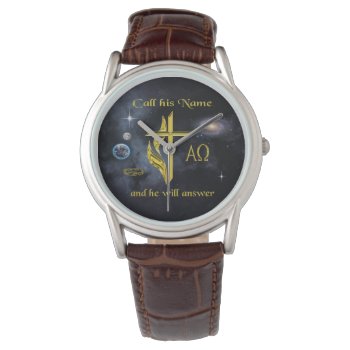 Call His Name Watch by Christian_Clothing at Zazzle