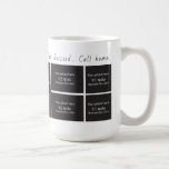 Call Home Photo Collage Coffee 15 oz Mug