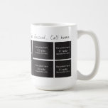 Call Home Photo Collage Coffee 15 oz Mug Call Home Photo Collage Coffee 15 oz Mug