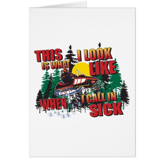 CALL-IN-SICK CARDS (Front)