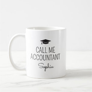 Call Me Accountant Personalized Name Coffee Mug