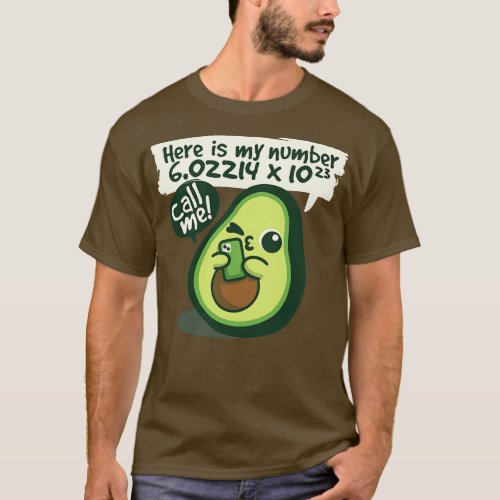 Call me avocado number T_Shirt