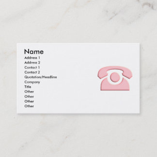 Call Me Business Card