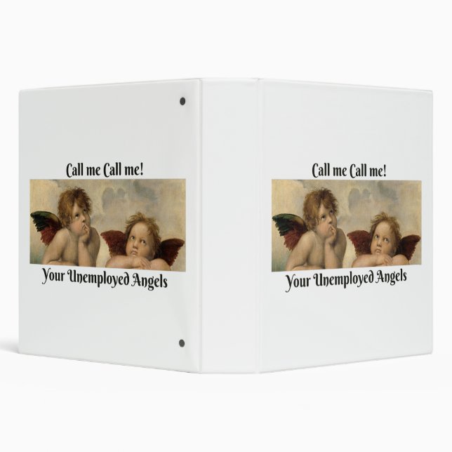 Call me Call me! white binder (Background)