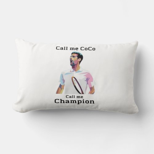 Call me coco Champion Lumbar Pillow