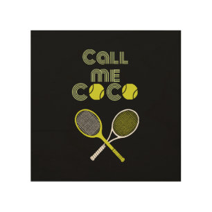 Call me coco wood wall art