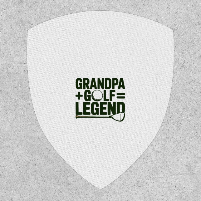 Call Me Grandpa, Watch Me Golf Patch (Front)