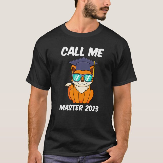 Call me master 2023 masters degree master Premium T-Shirt (Front)