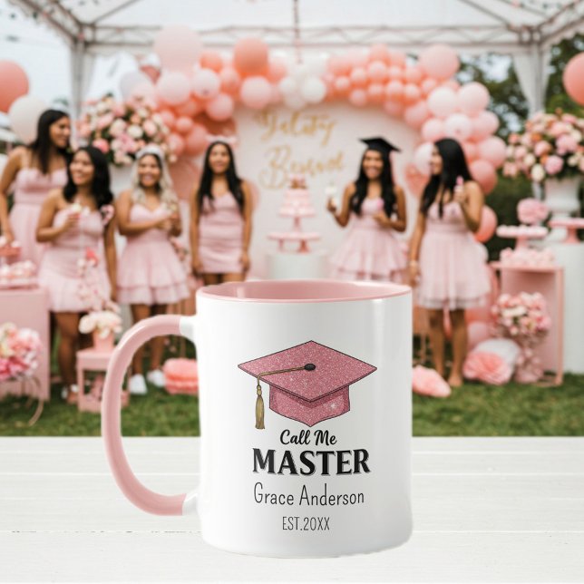 Call me Master - Customizable Cup - Graduation  (Creator Uploaded)