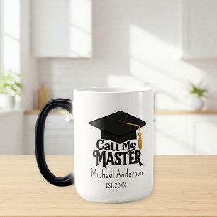 Call me Master - Customizable magic Mug 