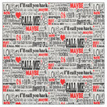 Call Me... Maybe Cellphone Fun Fabric