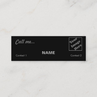 Call Me... Mini Business Card