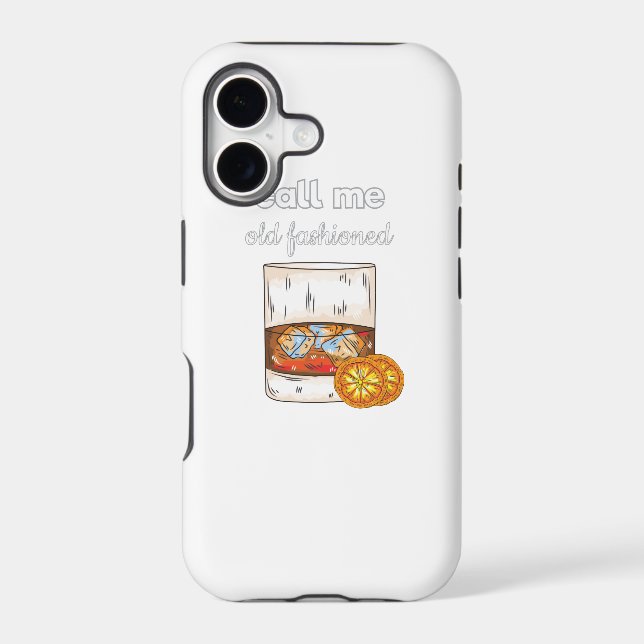 Call Me Old Fashioned Iphone Case (Back)