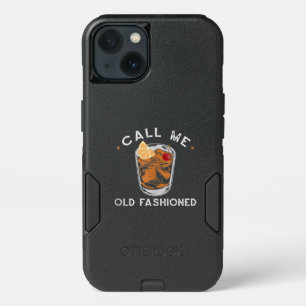 Call Me Old Fashioned Whiskey Drinking Cocktail iPhone 13 Case