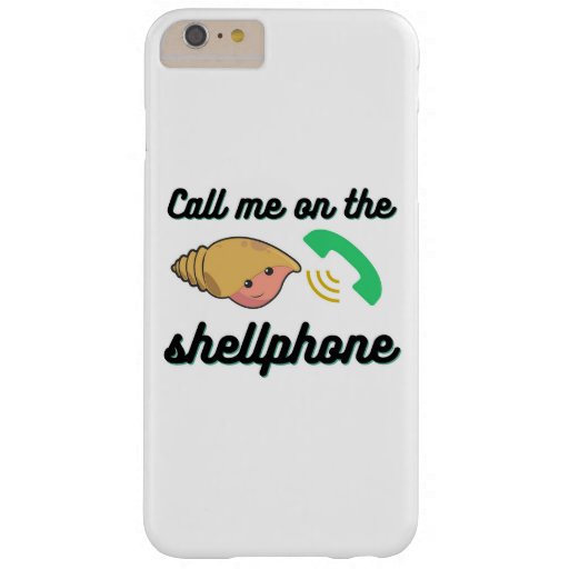 Call me on the shellphone barely there iPhone 6 plus case